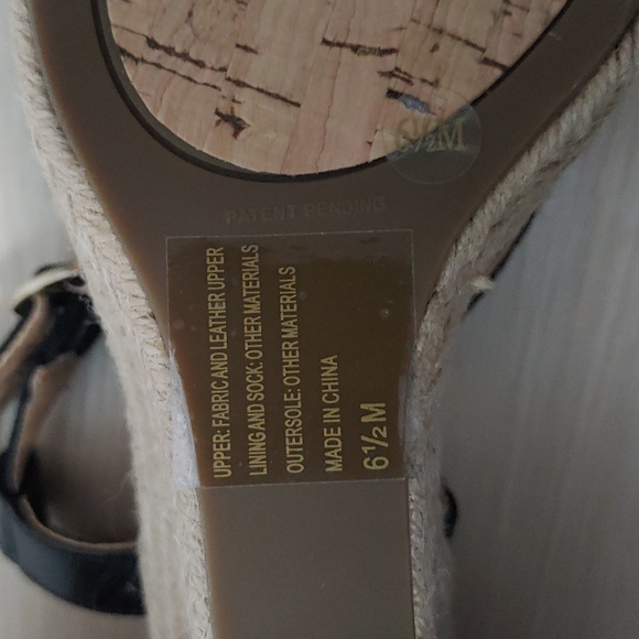 Banana Republic Wedged Heel Espadrilles  Size 6.5  New Condition - Picture 7 of 7